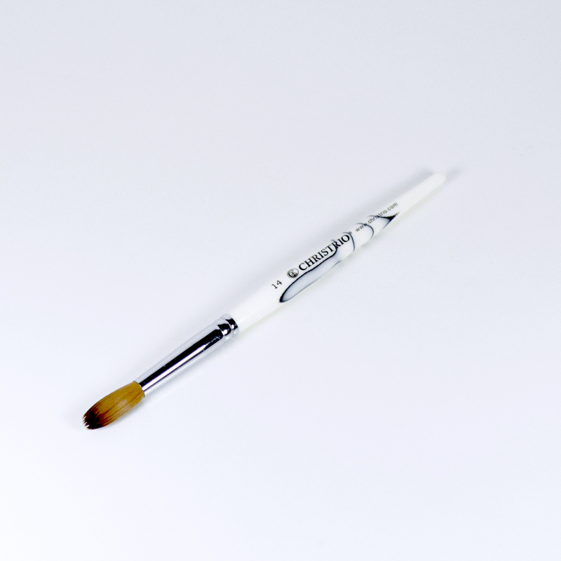 Christrio » Deluxe Marbled Acrylic Brush
